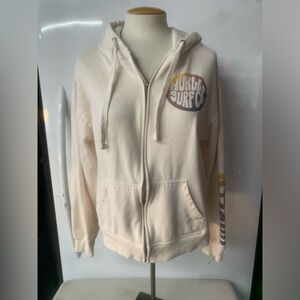 Hurley Surf Co zip-up hoodie women’s size L